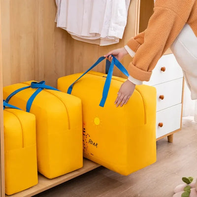 Storage Bags Cartoon Pattern Double Zipper